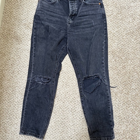 Lucky Brand Denim - Lucky Brand Black Distressed Jeans